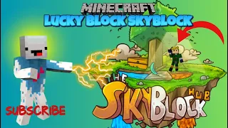 Minecraft LUCKY BLOCK SKY BLOCK!! | EP-2.
