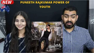 POWER OF YOUTH SONG REACTION | Puneeth Rajkumar's Amazing Dancing Ability | Yuvarathnaa | Kannada