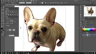 STENCIL AR - Pug Dog in 7 Layers (Adobe Illustrator CC 2018 Tutorials)