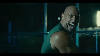 Fast and Furious 7 (Hobbs vs Shaw Fight Scene)