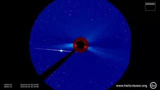 LASCO C2/C3 (2018-01-16 10:36:07 - 2018-01-23 21:36:07 UTC)