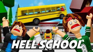 HELL SCHOOL  🏫  ALL EPISODES / ROBLOX Brookhaven 🏡RP - FUNNY MOMENTS