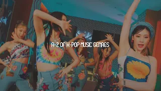 A-Z of Music Genres in K-Pop