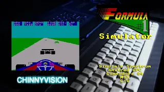 ChinnyVision - Ep 358 - Formula 1 Simulator - Spectrum, Amstrad CPC, C64, MSX, Commodore 16