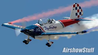 Super Chipmunk Aerobatics - Ghostwriter Airshows - Battle Creek Airshow 2022
