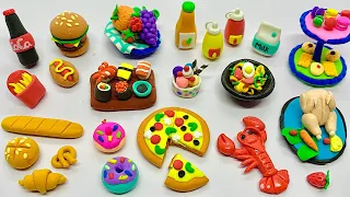 DIY Mini Clay Food Items| DIY How To Make Polymer Clay Miniature Food More Realistic| Rosa DIY