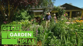 How to Create a Cottage Garden in a Hot & Sunny Climate | GARDEN | Great Home Ideas