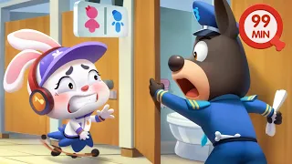Pipi Rabbit Ate Too Much Ice Cream 😰 | Food Safety Tips | Kids Cartoons | Sheriff Labrador
