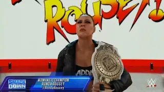 WWE 2K23 - SMACKDOWN RONDA ROUSEY HAS WORDS FOR THE WWE UNIVERSE