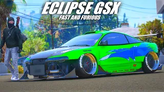 MODIFIKASI ECLIPSE GSX FAST AND FURIOUS 1000HP - GTA 5 ROLEPLAY