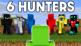 Minecraft Speedrunner VS 6 Hunters
