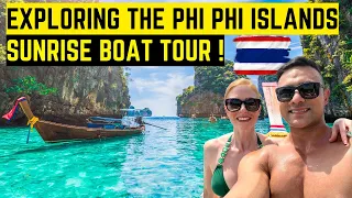 PHI PHI ISLAND SUNRISE TOUR 2023 - Take this tour to AVOID THE CROWDS!🇹🇭 #phuket #thailand #travel