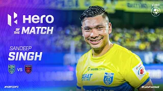 Hero of the Match - Sandeep Singh | Kerala Blasters FC 1-0 Odisha FC | MW 12, Hero ISL 2022-23