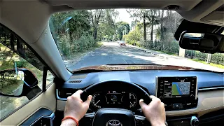 Toyota RAV4 Premium (2020) 2.0 4WD POV test drive. GoPRO driving. Toyota RAV4 road test.