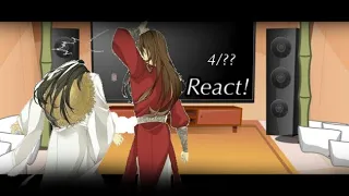 [ Tgcf react to calamity Xie lian and mu qing (and little feng xin) • part 4 ]