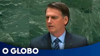 Veja a íntegra do discurso de Bolsonaro na ONU