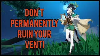 Don't Permanently Ruin Your Venti