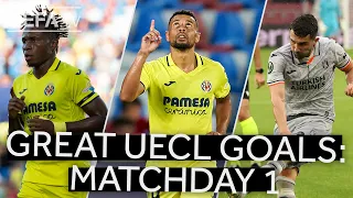 #UECL GREAT GOALS: MATCHDAY 1
