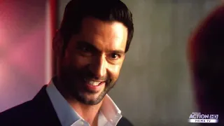 Lucifer Morningstar cameo!  CRISI SULLE TERRE INFINITE ITA