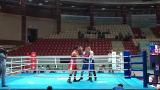 Salar Gholami  IRI VS UKR -world boxing championship Olympic qualification Event Baku Azerbaijan