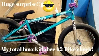 my total bmx killabee k2  bike check