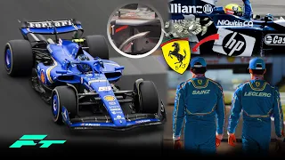 El FERRARI AZUL🟦, su NUEVO PATROCINADOR RECORD y ACELERAN EVOS ¿RB20?