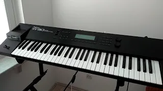 Fancy - Flames Of Love (Instrumental cover on Roland W-30 V1.0)