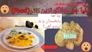 The most expensive food in world/Truffles /Amazing Sindhi