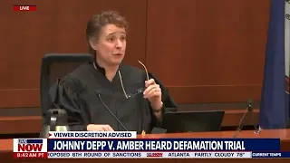 Johnny Depp-Amber Heard: Judge scolds attorneys over redacted evidence | LiveNOW from FOX