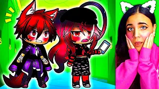 🐾 The Tomboy Showed The Alpha Who's Boss! 🐾 Gacha Life Mini Movie Love Story Reaction