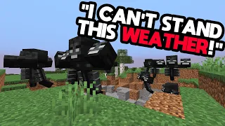 Minecraft, But If I Say Wither Then 10 Withers Spawn...