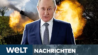 PUTINS KRIEG: Russland verschärft Angriffe! Ukraine bereitet eine Offensive vor | WELT Newsstream