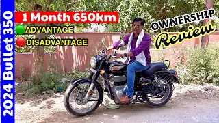 Royal Enfield Bullet 350 New Model 2024 Ownership Review After 30 Days and 650km