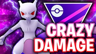 HIGHEST ATTACK! *SHADOW* MEWTWO HITS INSANELY HARD IN THE MASTER LEAGUE | GO BATTLE LEAGUE