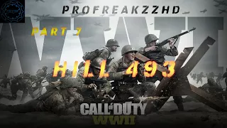 Call of Duty WW2 Walkthrough Gameplay Part 7  HILL 493 FULL HD