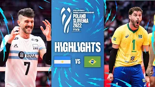 🇦🇷 ARG vs. 🇧🇷 BRA - Highlights Quarter Finals | Men's World Championships 2022