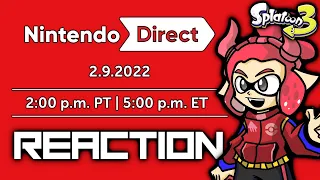 Nintendo Direct 2/9/22 Reaction and Discussion LIVE!