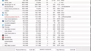 Mac OS X жрет всю оперативную память - почему?