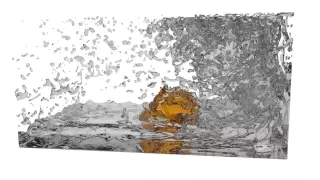 Blender Fluid Simulation 2 (No HDR)