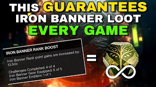 PSA: DO THIS in Iron Banner to Get Loot EVERY GAME!