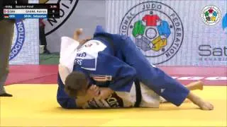 Patrick GAGNE (CAN) Vs Sebastian SEIDL (GER) - Judo Grand Prix Ulaanbaatar 2014 [-66kg]