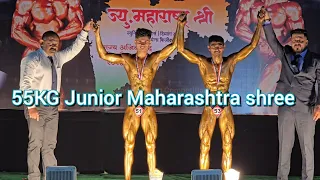 55KG junior Maharashtra Shree 2024 IBBF @BodybuildingCompetition
