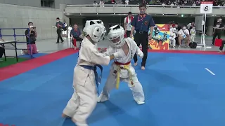 4G6コート組手　小学2年生男子 軽量級【新極真会】カラテドリームフェスティバル2022　SHINKYOKUSHINKAI KARATE