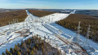 Переустройство ВЛ 220 кВ Звездная – Киренга на пересечении с ВЛ 500 кВ Нижнеангарская – Усть-Кут