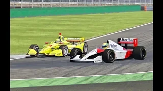 McLaren F1 1991 vs IndyCar 2018 - Monza