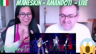 🇩🇰NielsensTv REACTS TO 🇮🇹 Måneskin - Live Amandoti - WOW SOUNDS REALLY GOOD💕👏