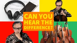 Famous Bach G Major Cello Prelude on 10 Different Cellos | Can You Hear the Difference?