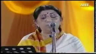 Jo wada kiya- Live Lata Mangeshkar