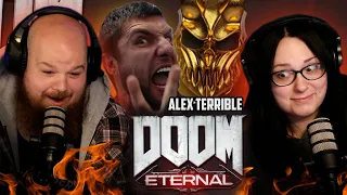 the DOOM DEMON returns! | ALEX TERRIBLE - "ONLY THING THEY FEAR IS YOU" (REACTION)
