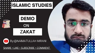 Demo on Zakat.